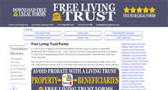 Desktop Screenshot of freelivingtrust.com